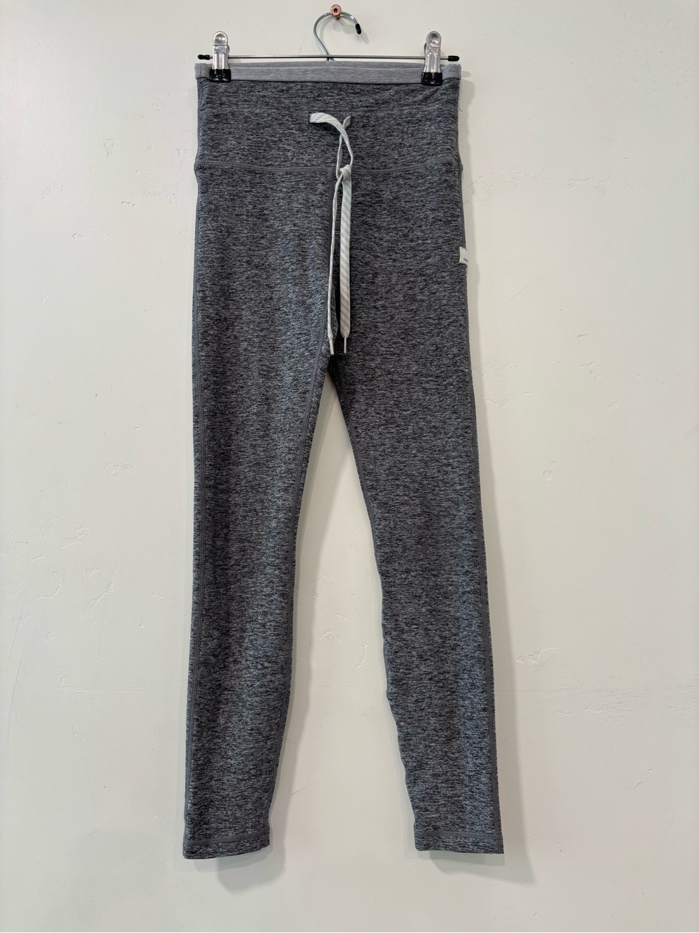 Vuori Vibe Elevation Drawstring Leggings Yoga Gym Running Womens Size XS Gray